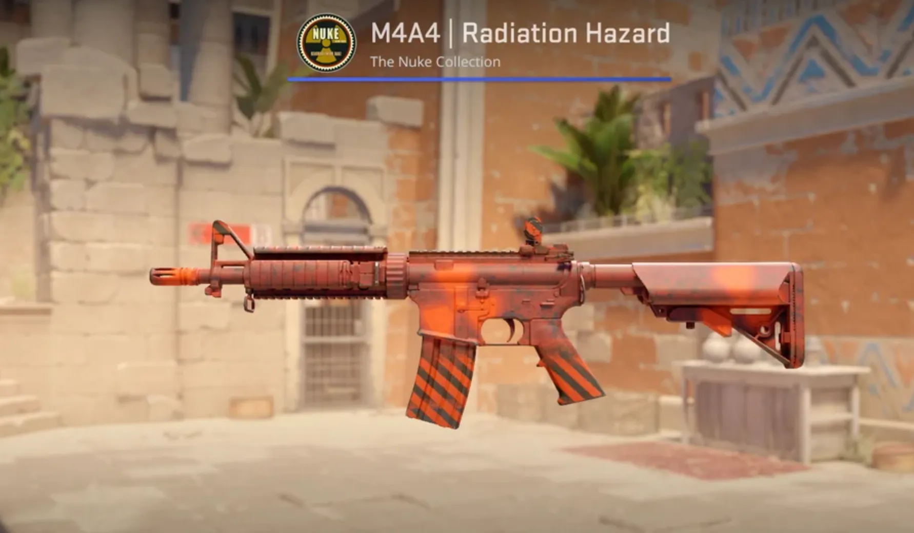 M4A4 Radiation Hazard counter strike